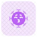 Besos Emoji De Coronavirus Coronavirus Icono