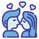 Besos Beso Pareja Icono