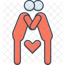 Besos Besos Pareja Icono