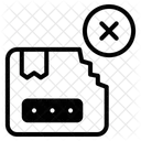 Beschädigtes Paket  Symbol