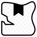 Beschädigtes Paket  Symbol