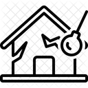 Beseitigen Zerstoren Zerstreuen Symbol