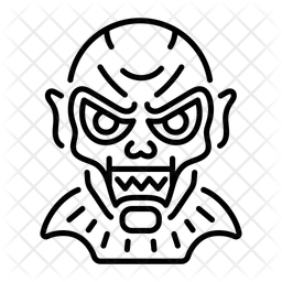 Besessene Maske  Symbol