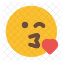 Beso Emoji Emoticon Icon