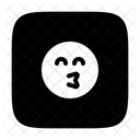 Beso Emoji Emoticon Icono