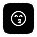 Beso Emoji Emoticon Icono