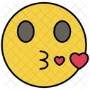 Beso Amor Labios Icono