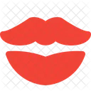 Beso Marca Emoticon Icono