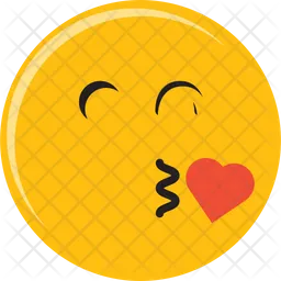 Beso Emoji Icono