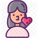 Beso Emoji Humano Cara Emoji Icon