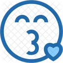 Beso Emoji Emocion Icono