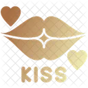 Beso Corazon Labios Icon