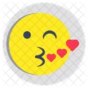 Beso emoji  Icon