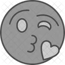 Beso emoji  Icon