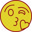 Beso Emoji Beso Soplado Icon