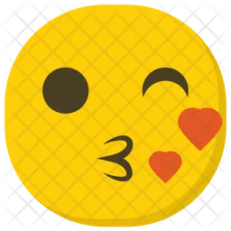 Beso emoji Emoji Icono