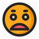 Besorgt Emoji Emoticon Symbol