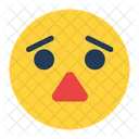 Gefuhl Emoji Gesicht Symbol