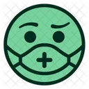 Grun Maske Medizinische Symbol