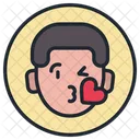 Chico Emoji Sonriente Icono