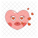 Besos Amor Emoji Beso Amor Icono
