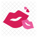 Besos De Amor Emoji Expresion Icono