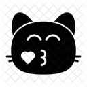 Besos de gato  Icono
