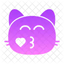 Besos de gato  Icono