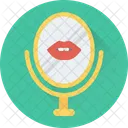 Espejo Besos Labios Icono