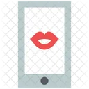 Besos Moviles Pantalla Icono