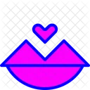 Besos Amor Romance Icono