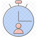 Meeting Problemlosung Lineares Farbsymbol Icon