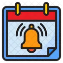 Besprechungsbenachrichtigung Ereignisbenachrichtigung Alarmbenachrichtigung Icon