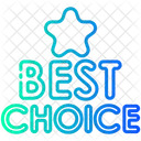 Best Choice Best Quality Premium Quality Icon