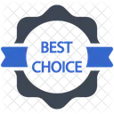 Best choice tag  Icon
