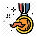 Day Medal Father Icon
