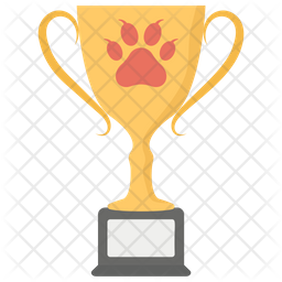 Best Dog Trophy Icon