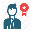 Best Employee Employee Business Icon
