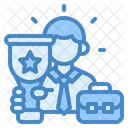 Best Employee Best Goal Icon