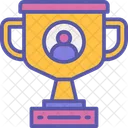 Best Employee Trophy  Icon