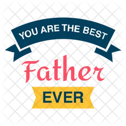 Best Father Logo  Icon