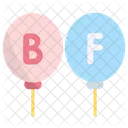 Best Friend Balloons  Icon