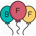 Best Friend Balloons  Symbol