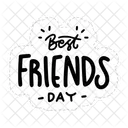 Best Friends Day Friendship Besties Icon