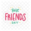 Best Friends Day Friendship Besties Icon