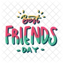 Best Friends Day Friendship Besties Icon