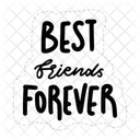 Best Friends Forever Friendship Besties Icon