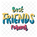 Best Friends Forever Friendship Besties Icon
