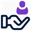 Best Employee Hand Icon