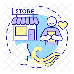 Best in store experience  Icon